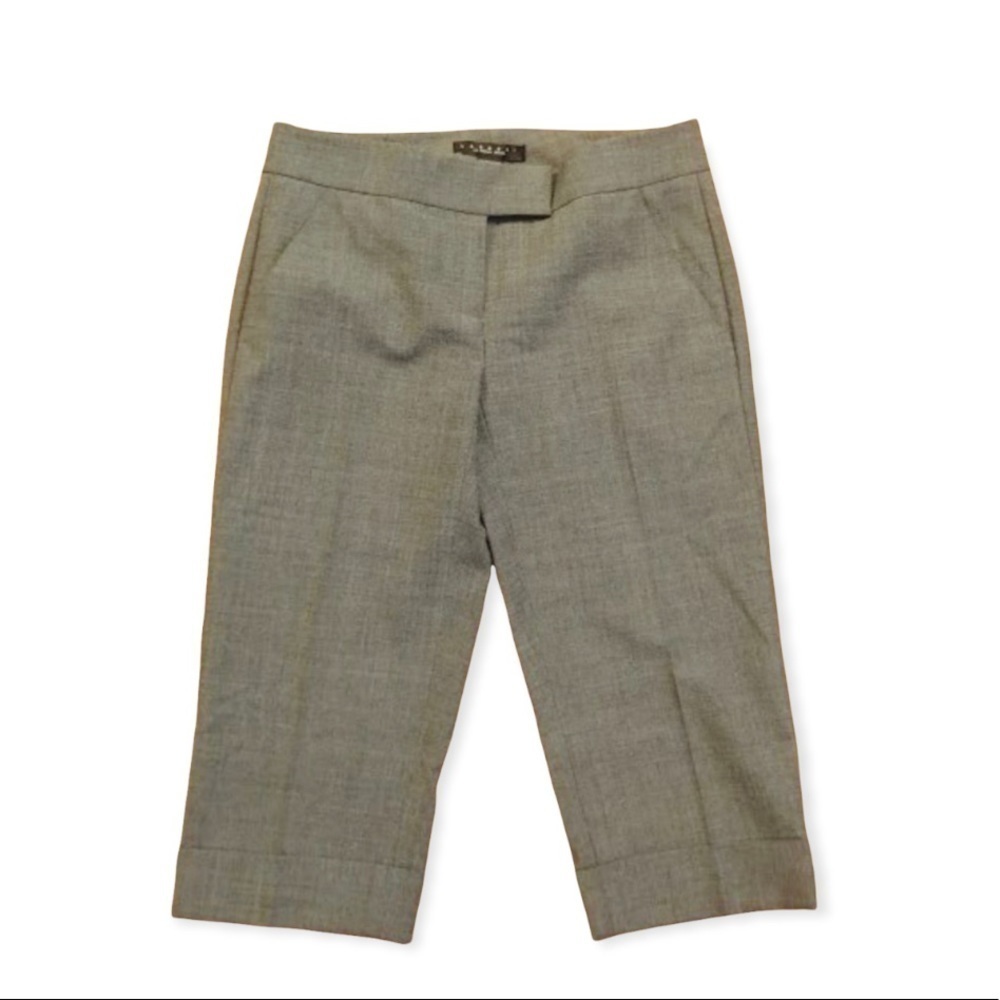 Laundry by Shelli Segal pants Size 0 Capri gray XS